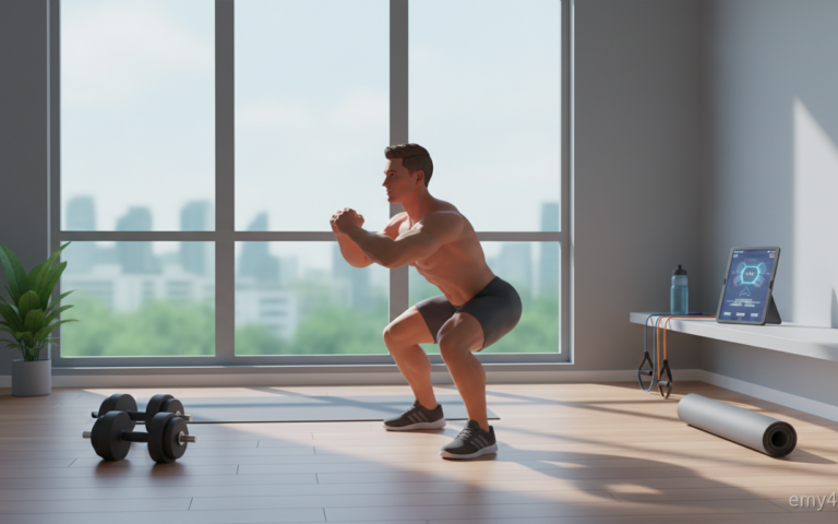 como montar treino em casa para ganhar massa muscular sem academia