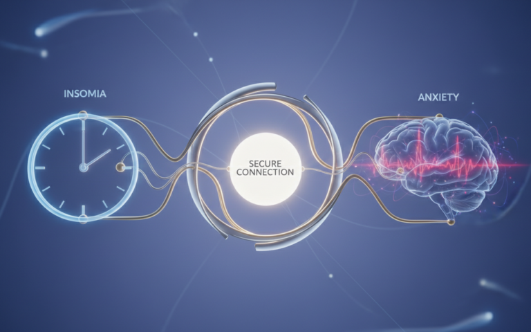 como relacionar insônia com ansiedade e depressão